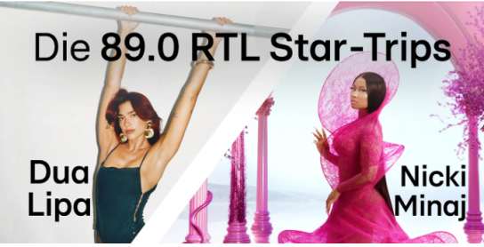 89.0 RTL - 2 Tickets für Nicki Minaj - Pink Friday 2 World Tour - am Freitag, 07.06.2024 in Berlin sowie ein Taschengeld von 89€