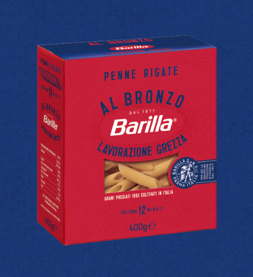 Look Magazin - Jahresvorrat an Barilla Bronzo Pasta und Pesto-Allerlei