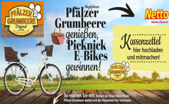 Pfalzer Grumbeere 2 X E Bikes 20 X Netto Einkaufsgutscheine A 20