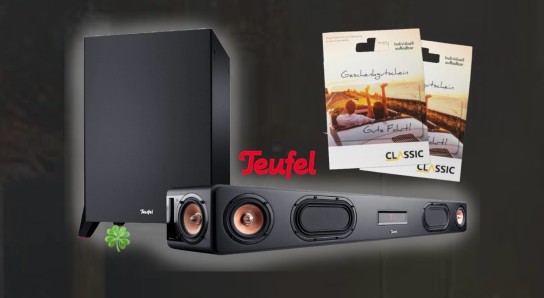 CLASSIC Oil - 1 x Teufel CINEBAR ULTIMA Power Edition, 50 x CLASSIC Tankgutschein zu je 20 €,50 x Fanpakete inkl. jeweils 2 Kinokarten Transformers One