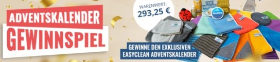 EASYCLEAN-SHOP - Einen Adventskalender von EASYCLEAN im Wert von 293,25€