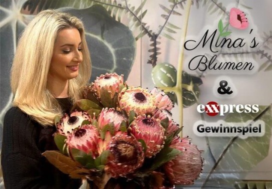 eXXpress: ein 500 Euro Gutschein für Mina's Blumen