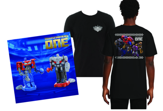 Gamers.at - 2x Roboters Battlers Pack,  4x T-Shirt,  2x Spinning Cards