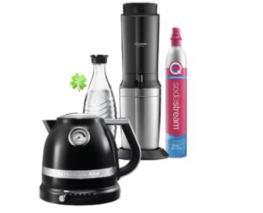 MVV Energie - 1x den Wasserkocher von KitchenAid und 1x den SodaStream CRYSTAL 3.0