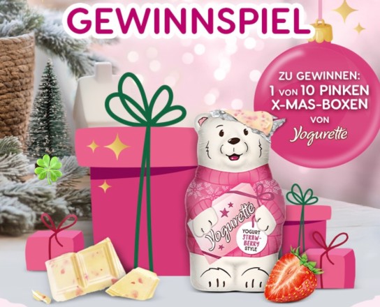 Ferrero - 1 von 10 pinken X-Mas-Boxen von Yogurette