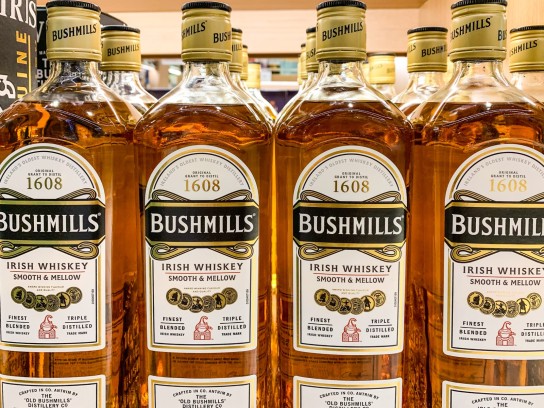 GQ Magazin - ein exklusives Bushmills Irish Whiskey-Paket