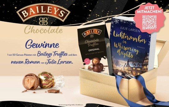 HarperCollins  - 50x1 Set aus Buch + Schokolade von Baileys