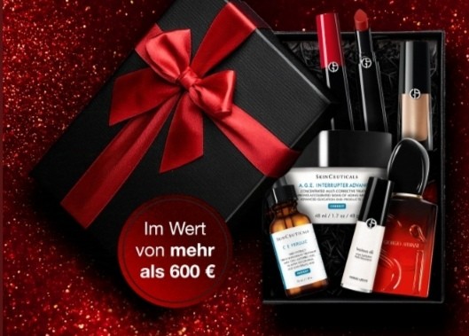 L'Oréal - 1x Weihnachtsgeschenkbox von SkinCeuticals und Giorgio Armani