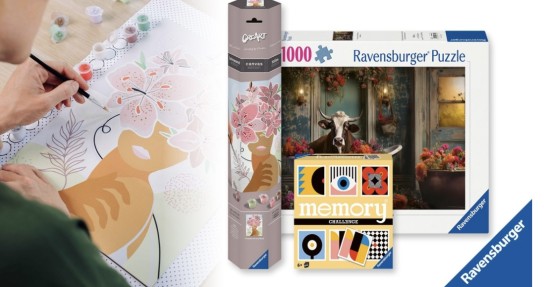 Liebenswert - eines von vier Puzzle-Sets von Ravensburger.