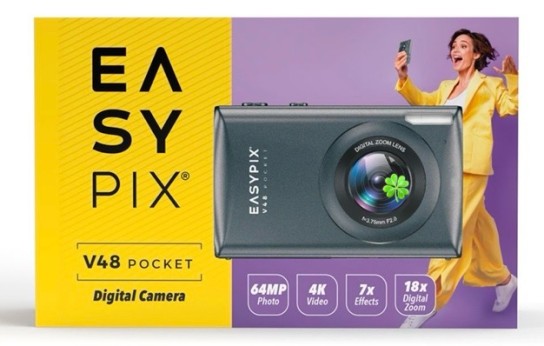 Lifestyle-Trend - eine Easypix V48 PocketDigitalkamera