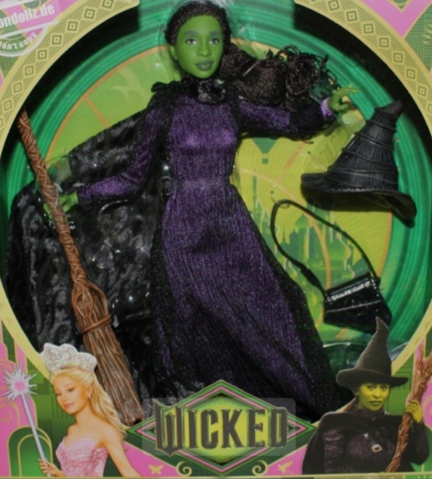 Kino News - 1x Deluxe Dolls Elphaba und Glinda von Mattel