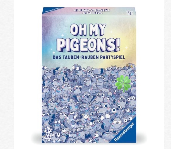 spieletest.at - 3x "Oh my pigeons! Das Tauben-Rauben Partyspiel"