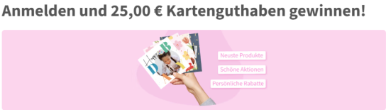 Send a Smile - 25€ Postkartenguthaben