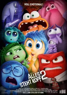Spielfilm.de - 3 x Fanpaket zu Disney Pixars 'Alles steht Kopf 2', inkl. Stickerset, tote Bag und Notizbuch gewinnen