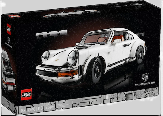 PORSCHE - Ein Lego Creator Set zum 911 Turbo