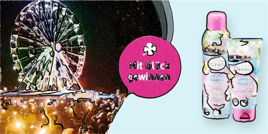 dm-drogerie markt - 8x 2 Festivalpässe für das Highfield-Festival inklusive der Balea Limited Edition 