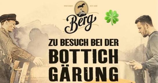 GEFAKO - 14 x 4 Eintrittskarten für den Besuch der Bottich-Gärung in der Berg Brauerei inkl. Einkehr in der BrauereiWirtschaft