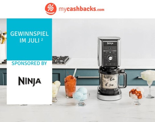 mycashbacks.com: Gewinne eine Creami Eismaschine im Wert von 229,99 €
