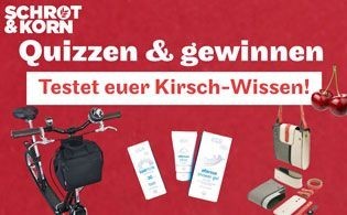 Schrot & Korn: 2 x Laufrad im Wert von ca. 1.500 €, 4 x Modulare Öko-Tasche und 24 x Sonnenpflege-Trio zu gewinnen