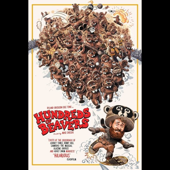 choices Verlag - 1x 2 Freikarten zum Filmstart der amerikanischen Abenteuer-Komödie “ Hundreds of Beavers “