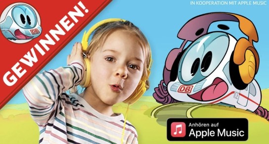 Der kleine ICE - 10 x ein Apple Music Familienabo für 6 Monate