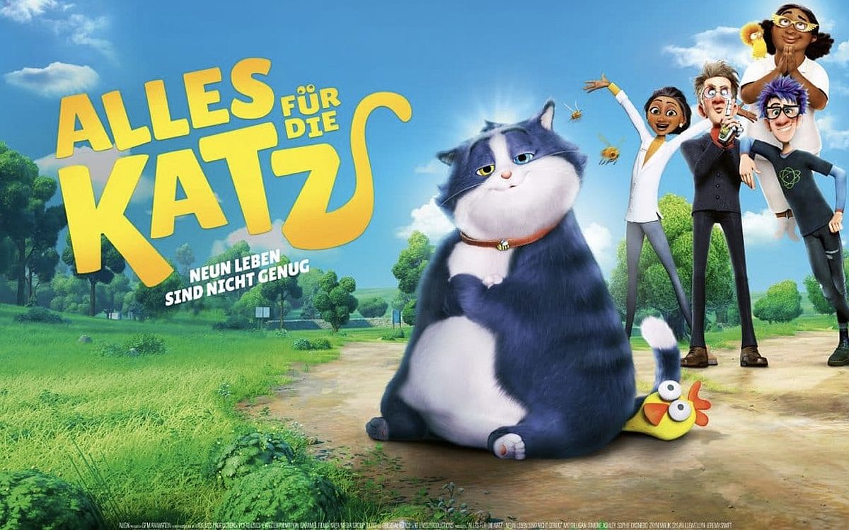 Enkelkind.de - drei Film-Pakete zu „Alles für die Katz – Neun Leben sind nicht genug“ bestehend aus:  der DVD zum Film und dem Spiel „Captain Nature“