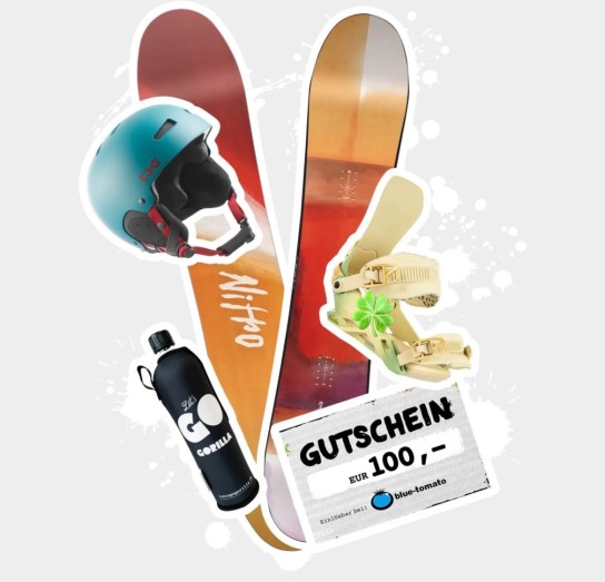 GORILLA - GORILLA Neujahr-Set :  NITRO Men Santoku 159 Snowboard NITRO One x Drink Sexy Bindung TSG Helm 