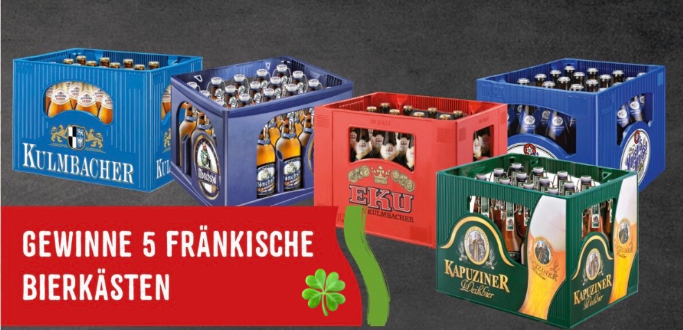 Markgrafen - 5 fränkische Bierkästen