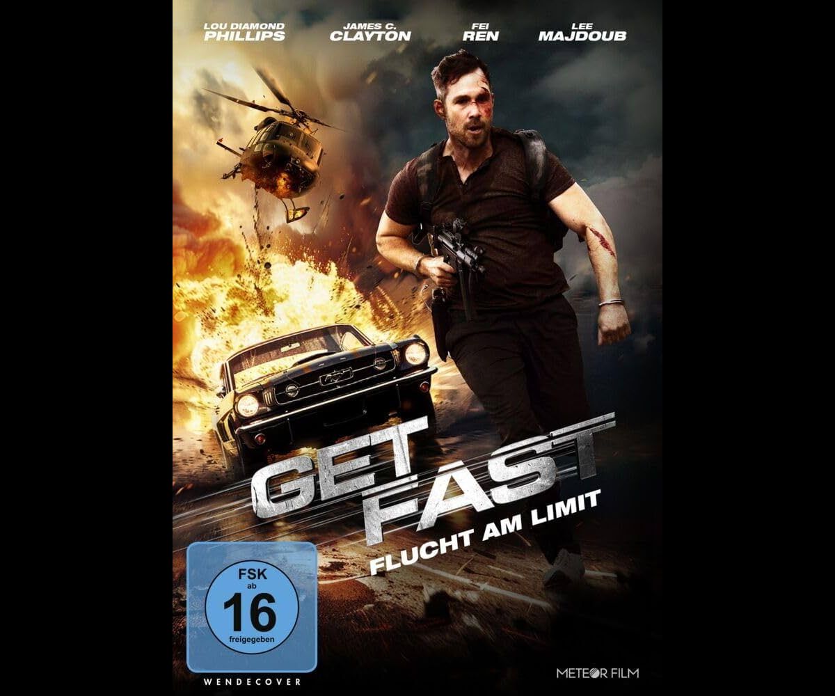 new-video - 1 Blu-Ray und 2 x 1 DVD zu dem Actionfilm " Get Fast - Flucht am Limit "