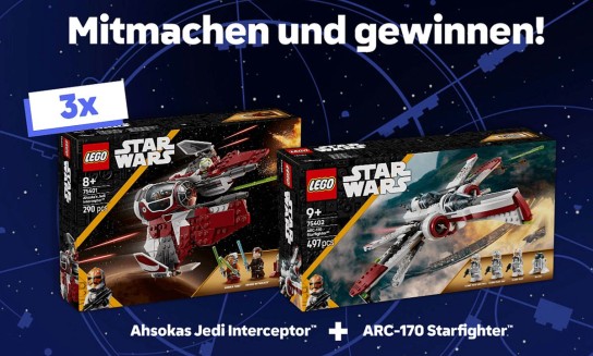 toggo - 3x 2 verschiedene LEGO® Star Wars™ Neuheiten