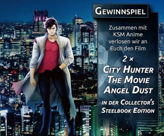 anisearch - 2x1 „City Hunter: Angel Dust“ auf Blu-ray und DVD