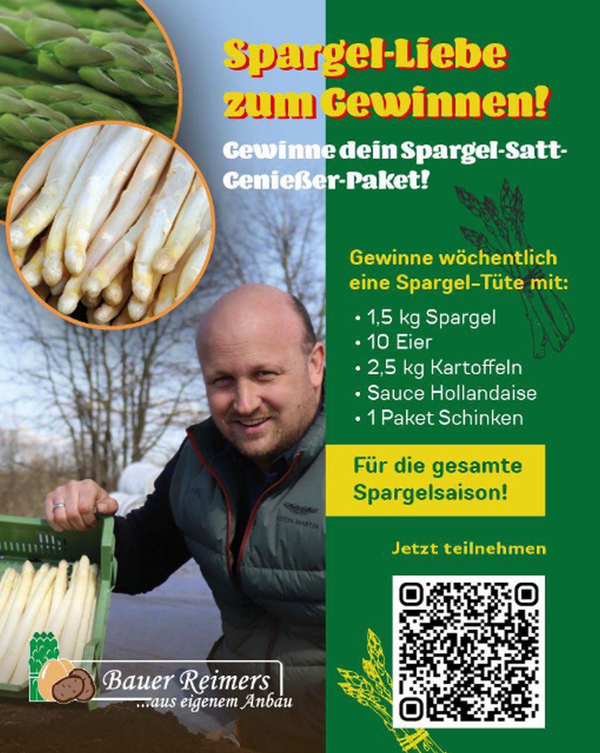 Gewinnspiel: Spargel-Flatrate 2025 – Dein Frühlingsgenuss wartet!