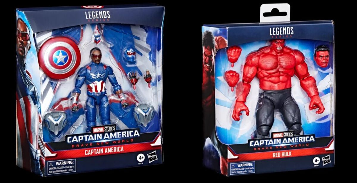 Gewinnspiel: 2 Coole HASBRO PULSE Figuren zum Kinostart von Captain America: Brave New World