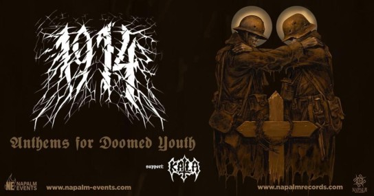 Cityguide Rhein-Neckar - 1 x 2 Karten für den Auftritt der ukrainischen Death-Metal-Band  1914  “ Anthems for Doomed Youth “  am 05.03.25 in Frankfurt am Main ( Nachtleben )