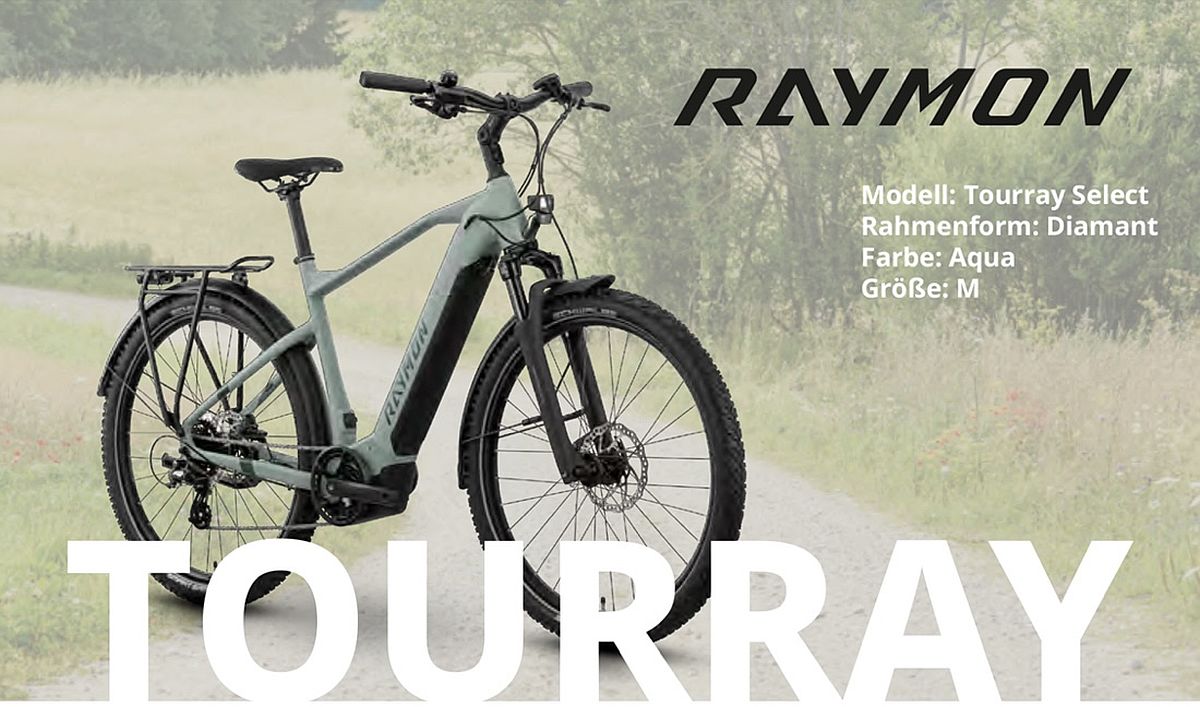 Gewinnspiel: ein E-Bike Tourray Select von Yamaha im Wert von 3.299 Euro gewinnen!