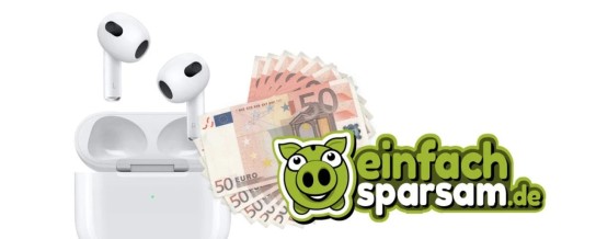 Einfach-Sparsam.de: Gewinne Apple AirPods Pro + 150 € Bargeld