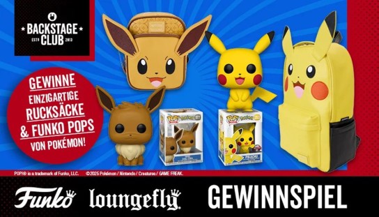 EMP - Zu gewinnen Pokémon-Rucksäcke und Funko Pops