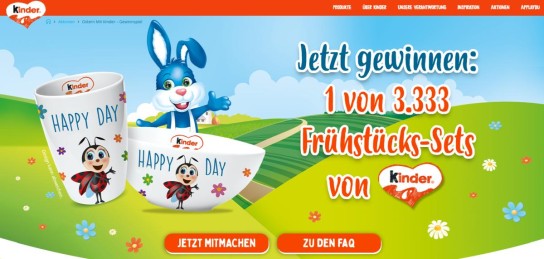 Ferrero - 3.333 Frühstücks-Sets zu gewinnen ( Produktkauf )