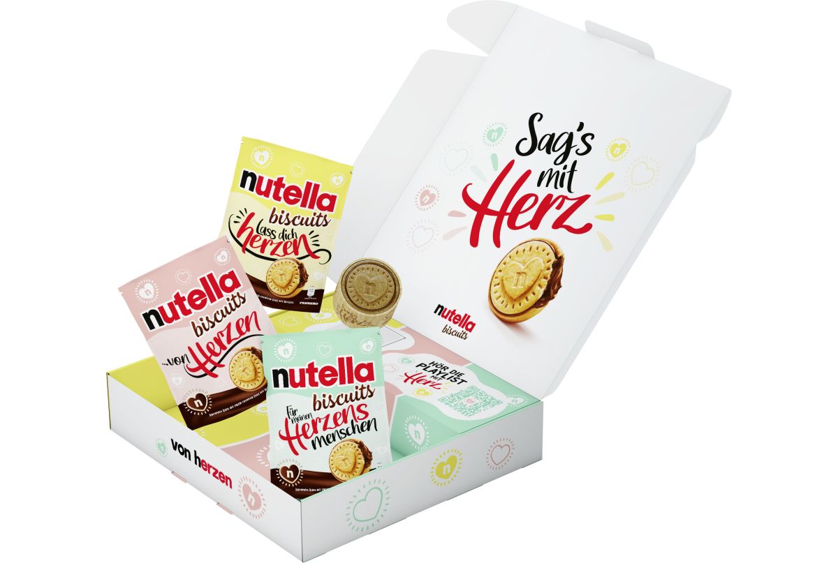 Gewinnspiel: 33x eine „Sag’s mit Herz“ nutella biscuits Box inkl. Bluetooth®-Lautsprecher !