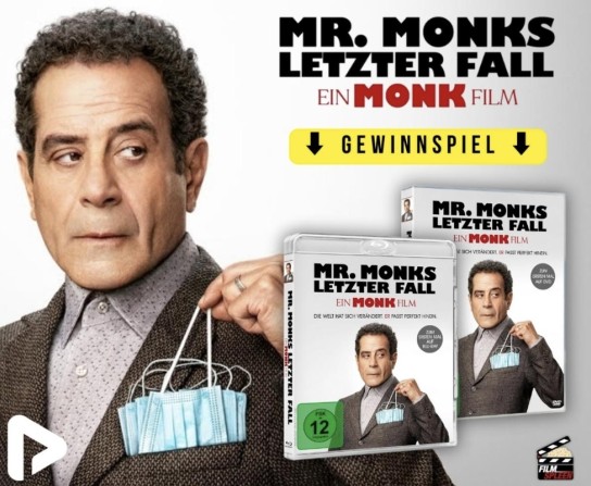 filmspleen - eine DVD oder Blu-ray von „ MR. MONKS LETZTER FALL – EIN MONK FILM“