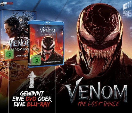 filmspleen - VENOM: THE LAST DANCE - eine DVD oder Blu-ray