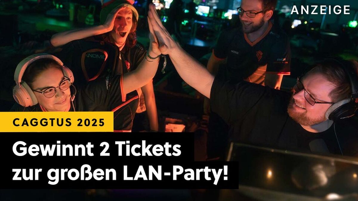 Gewinnspiel: 2 Plätze für die größte LAN-Party Deutschlands – CAGGTUS 2025!