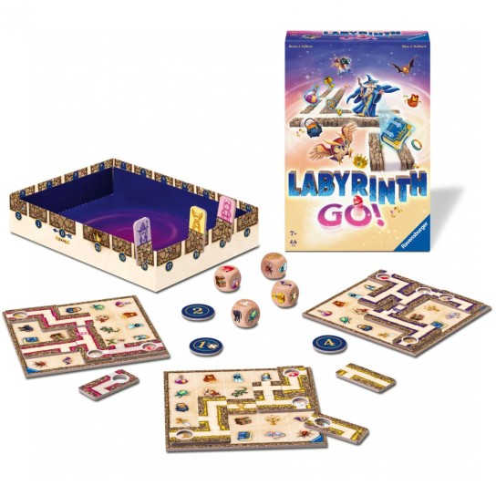 HellasBote - 3x Spiel Labyrinth GO!