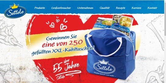 Settele - 250 x 1 prall gefüllte Settele XXL Kühltasche (Produktkauf)