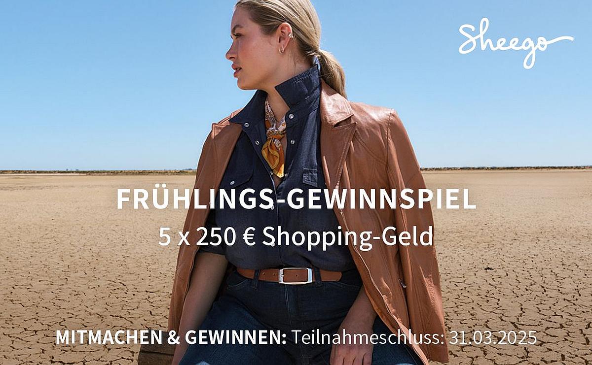 Gewinnspiel: 250 € Shopping-Geld für deinen Frühlingslook! 👗✨