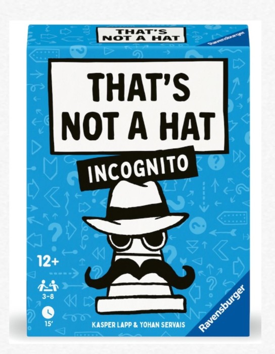 spieletest.at - 3x das Spiel „That's not a hat - Incognito“