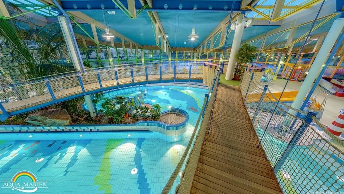 Gewinnspiel: 5× Familientickets für das Freizeitbad AQUA MARIEN! 🏊‍♂️❄️