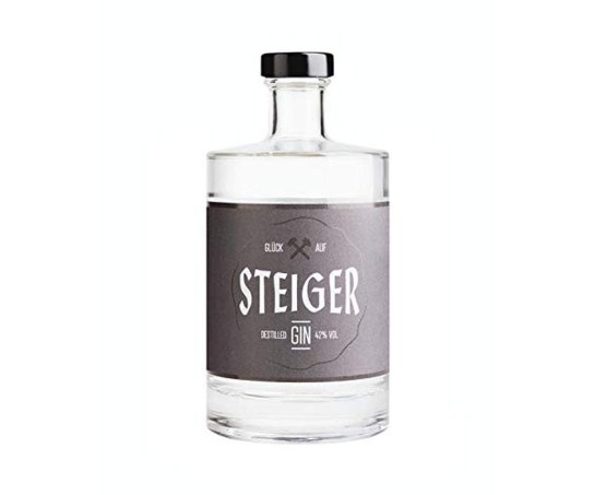 wir-liefern-getränke - eine Flasche Steiger Gin