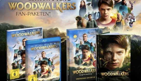 filmspleen - WOODWALKERS - 1 von 2 Fan-Paketen bestehend aus DVD oder Blu-ray, Notizbuch und dem Buch zum Film