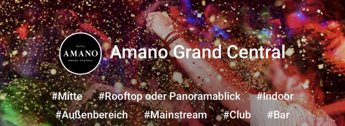 Gewinnspiel: 50 Freikarten für Amano Grand Central Berlin (nur für Frauen)